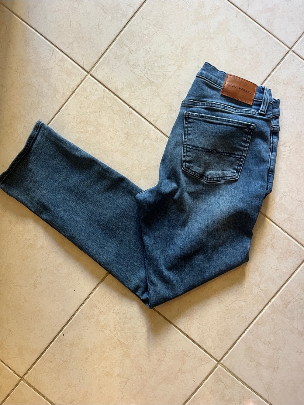 Lucky Brand Women’s Midrise Straight Leg Jeans